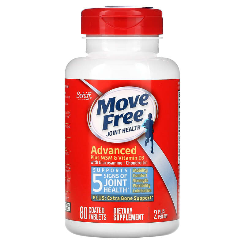 Schiff, Move Free, Joint Health, 80 Coated Tablets