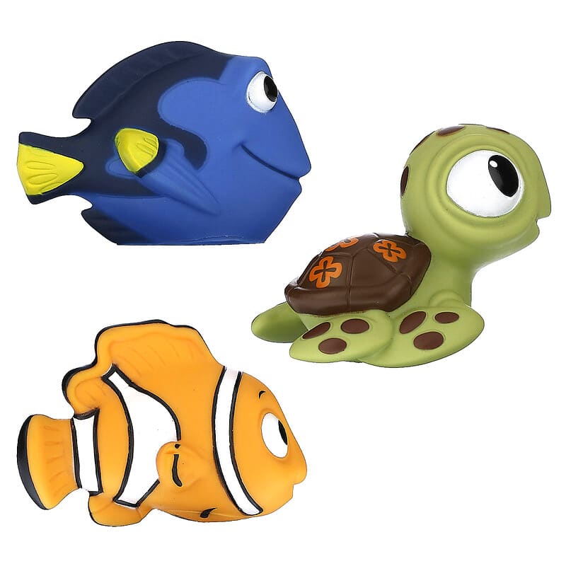 The First Years, Disney Pixar Finding Nemo, Bath Squirt Toys, 6M+, 3 Pack