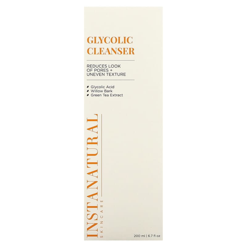 InstaNatural, Glycolic Cleanser, 6.7 fl oz (200 ml)