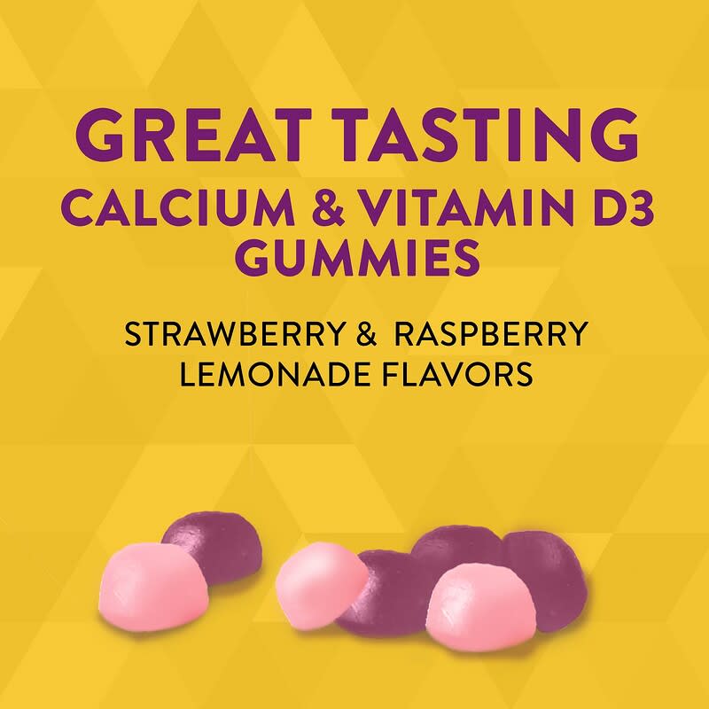 Nature's Way, Alive! Calcium + Vitamin D3, 60 Gummies