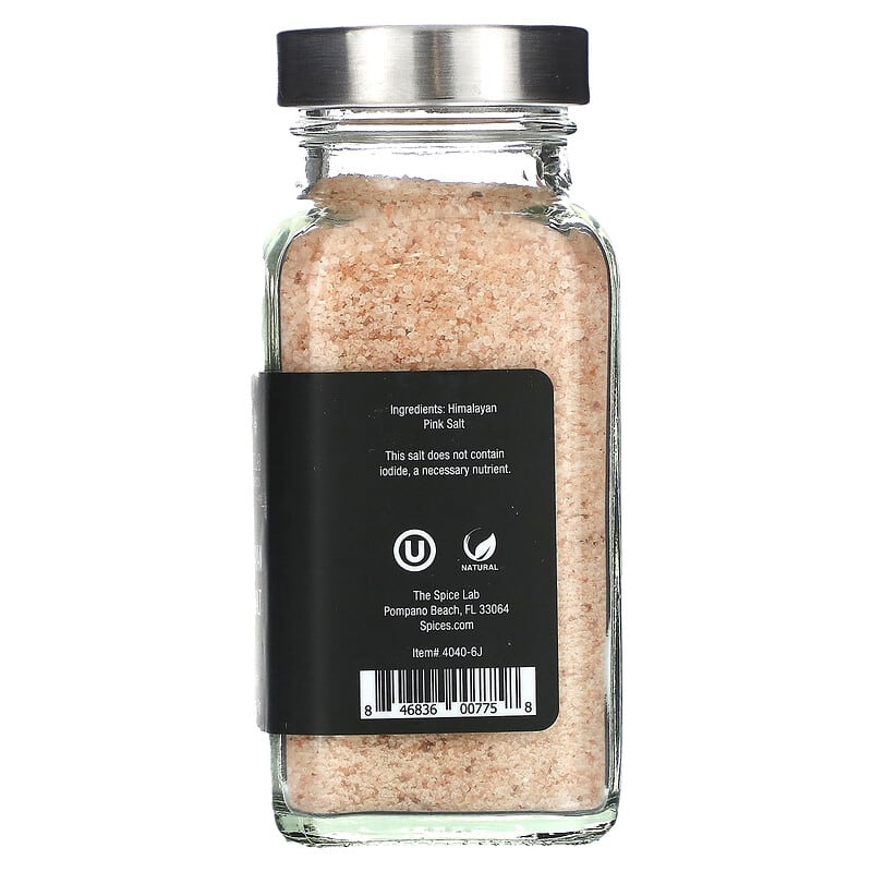 The Spice Lab, Himalayan Pink Salt, Fine Grain, 7 oz (198 g)