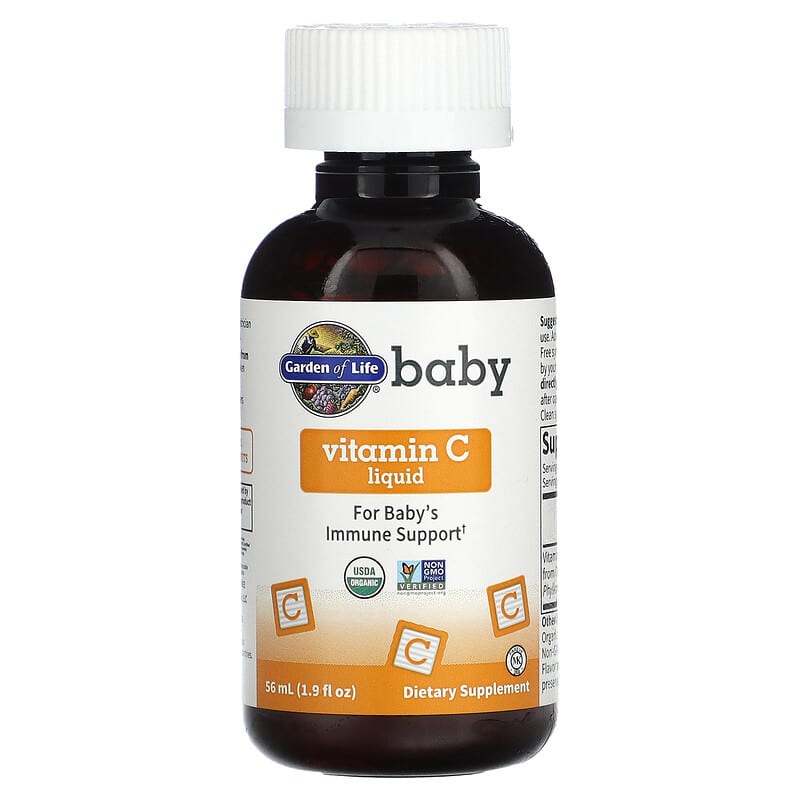 Garden of Life, Baby, Vitamin C Liquid, 1.9 fl oz (56 ml)