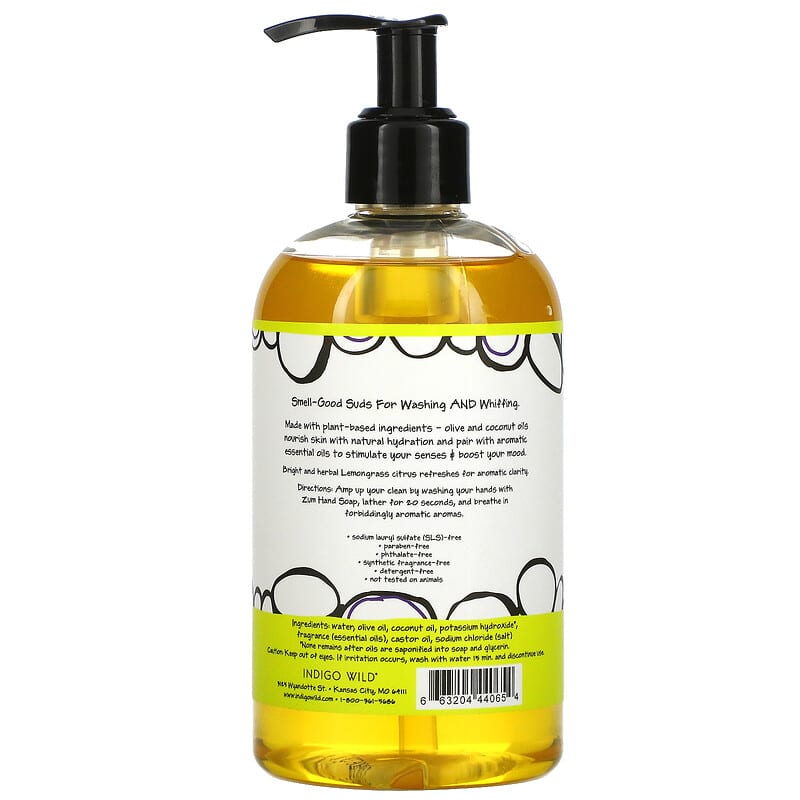 ZUM, Zum Hand Soap, Lemongrass, 12 fl oz (354 ml)