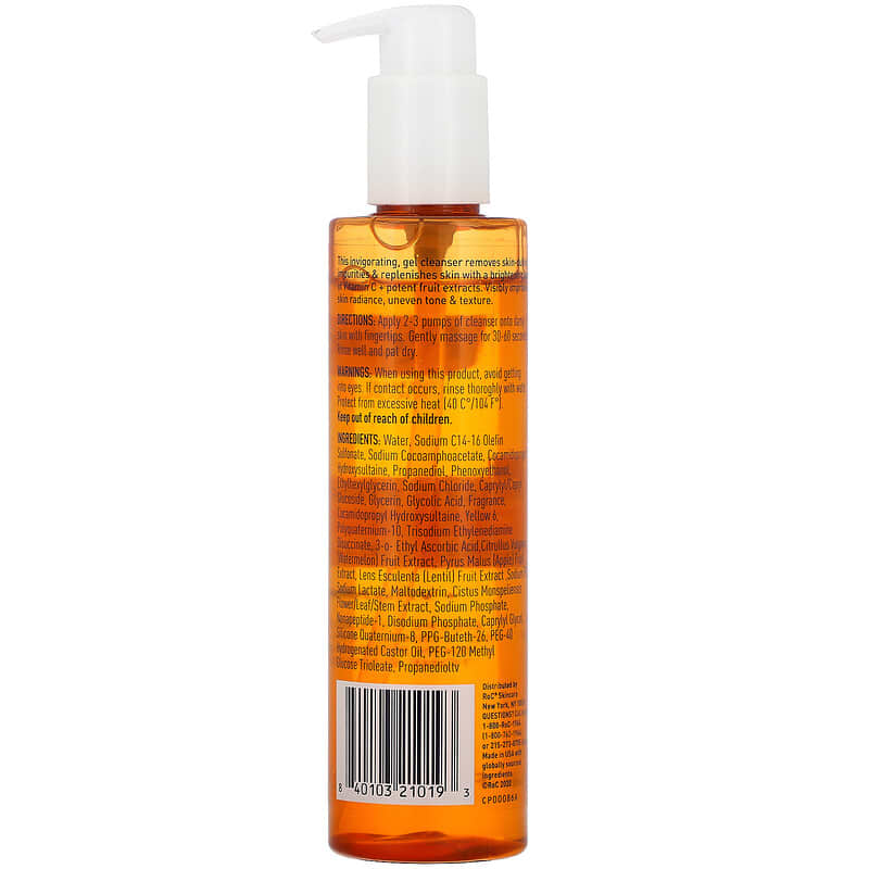 RoC, Multi Correxion, Revive + Glow Gel Cleanser + Vitamin C, 6 fl oz (177 ml)