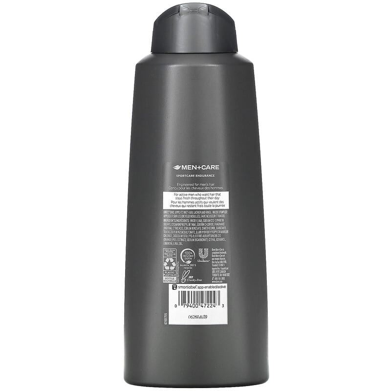 Dove, Men+Care, 3 Shampoo + Conditioner + Deodorizer, SportCare, 20.4 fl oz (603 ml)