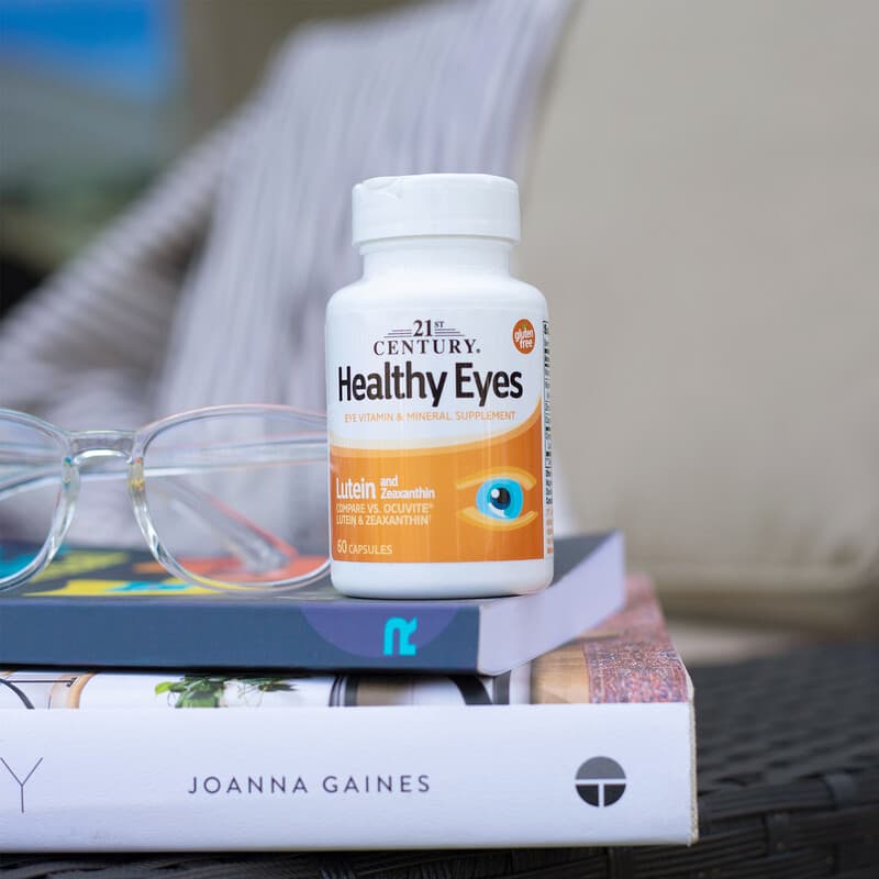 21st Century, Healthy Eyes, Lutein & Zeaxanthin, 60 Capsules