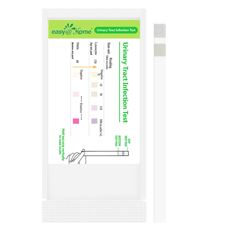 Easy@Home, Urinary Tract Infection Test, 10 Individually Wrapped Tests