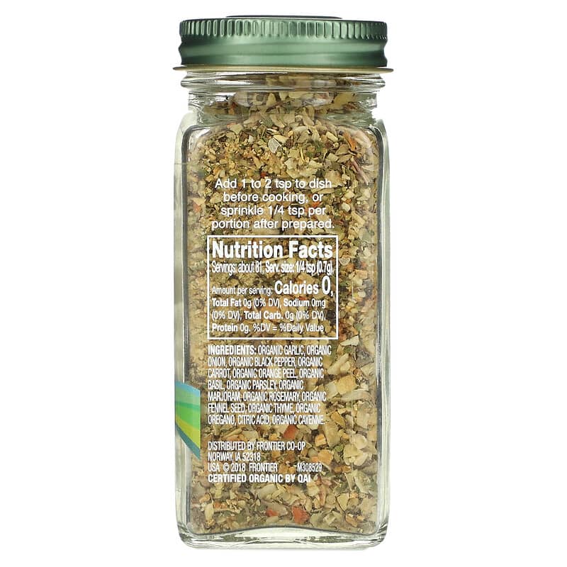 Simply Organic, Savory Seasoning, Salt-Free, 2 oz (57 g)