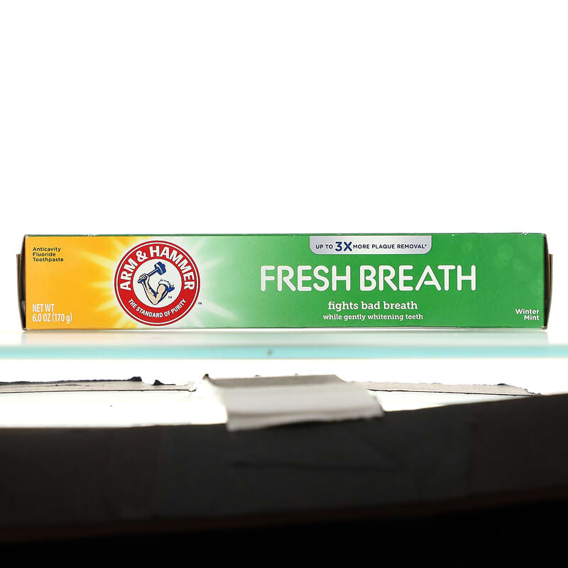 Arm & Hammer, Fresh Breath, Winter Mint, 6 oz (170 g)