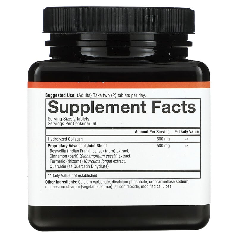 Youtheory, Joint Collagen, Advanced Formula + Boswellia, 120 Tablets