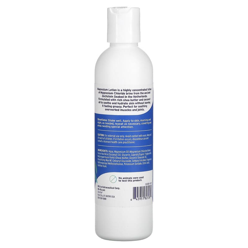 Life-flo, Magnesium Lotion, Vanilla, 8 fl oz (237 ml)