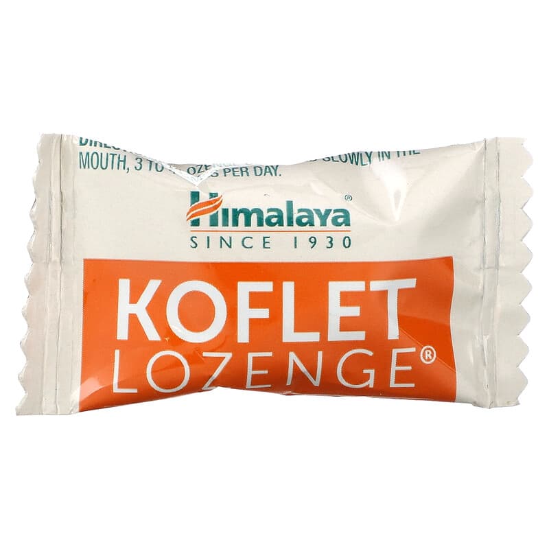 Himalaya, Koflet Lozenge, Original, Menthol, 20 Lozenges