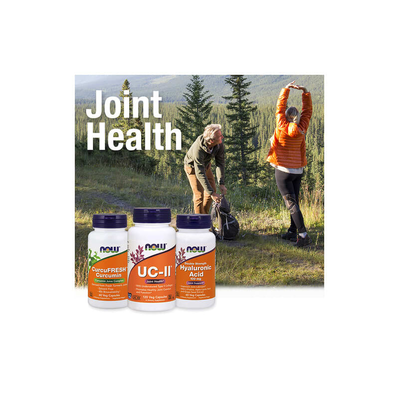 NOW Foods, UC-II Joint Health with Undenatured Type II Collagen, 60 Veg Capsules