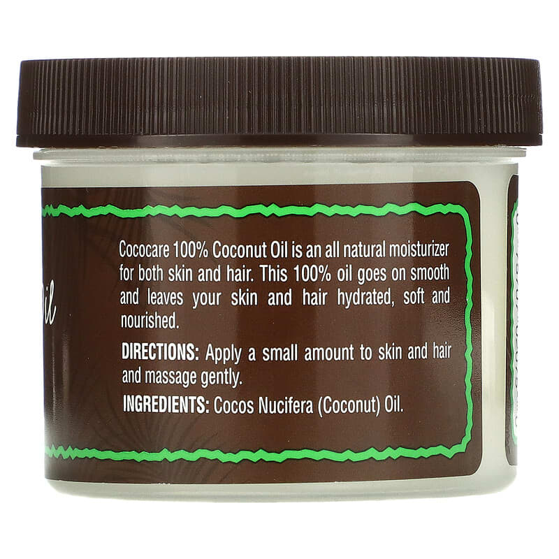 Cococare, 100% Coconut Oil, 4 oz (110 g)