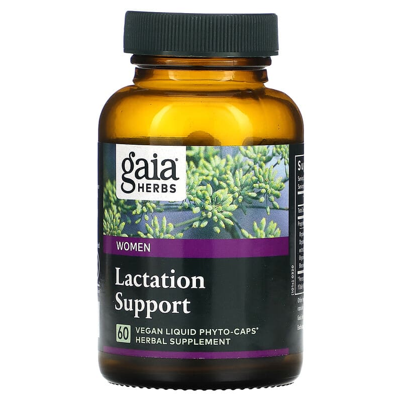 Gaia Herbs, Lactation Support for Women, 60 Vegan Liquid Phyto-Caps