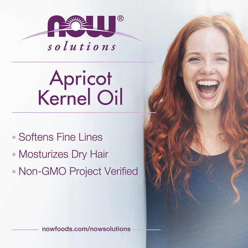 NOW Foods, Solutions, Apricot Oil, 4 fl oz (118 ml)