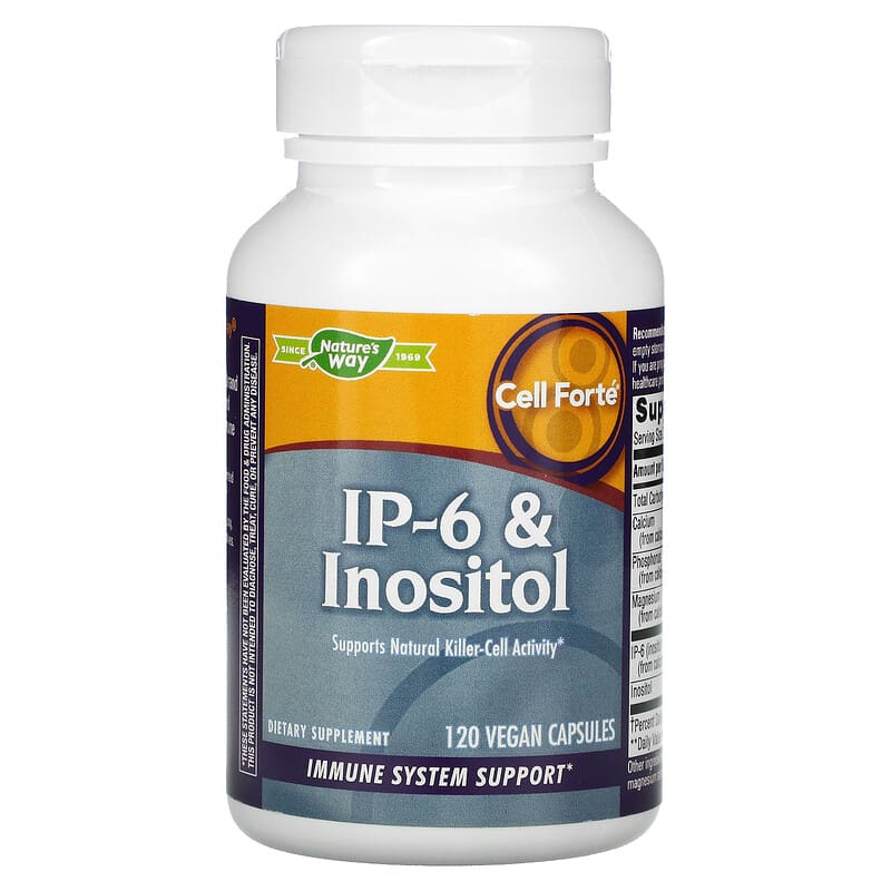 Nature's Way, Cell Forté, IP-6 & Inositol, 120 Vegan Capsules