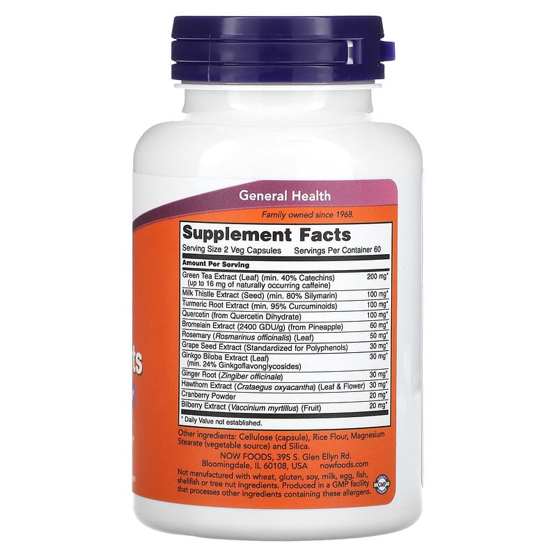 NOW Foods, Super Antioxidants, 120 Veg Capsules