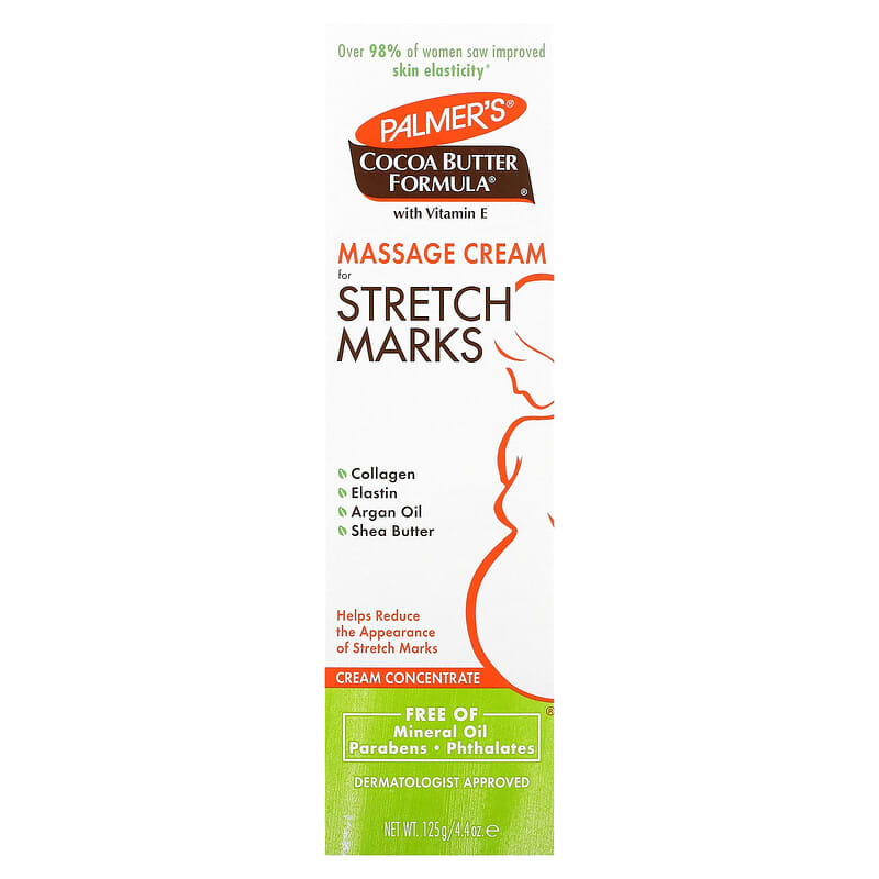 Palmers, Cocoa Butter Formula with Vitamin E, Massage Cream for Stretch Marks, 4.4 oz (125 g)