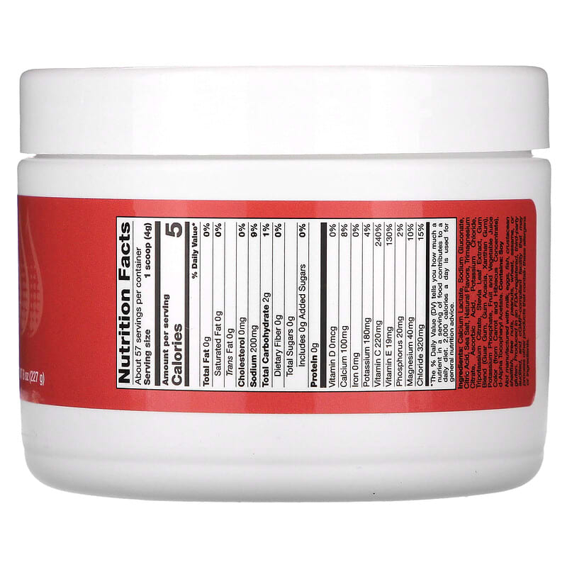 California Gold Nutrition, HydrationUP - Electrolytes Fruit Punch, 8 oz (227 g)