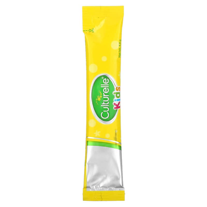 Culturelle, Kids, Probiotic + Fiber, 1+ Years, Unflavored, 60 Single Serve Packets