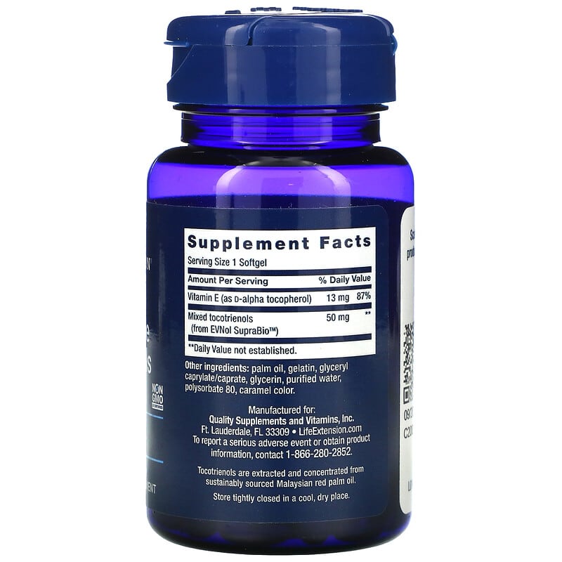 Life Extension, Super Absorbable Tocotrienols, 60 Softgels