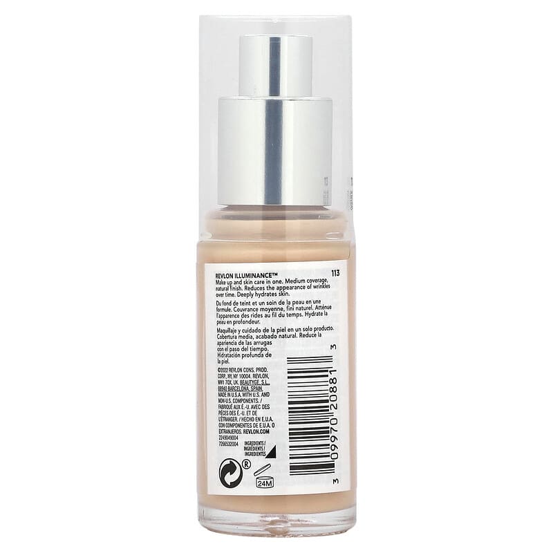 Revlon, Illuminance, Skin-Caring Foundation, 113, 1 fl oz (30 ml)