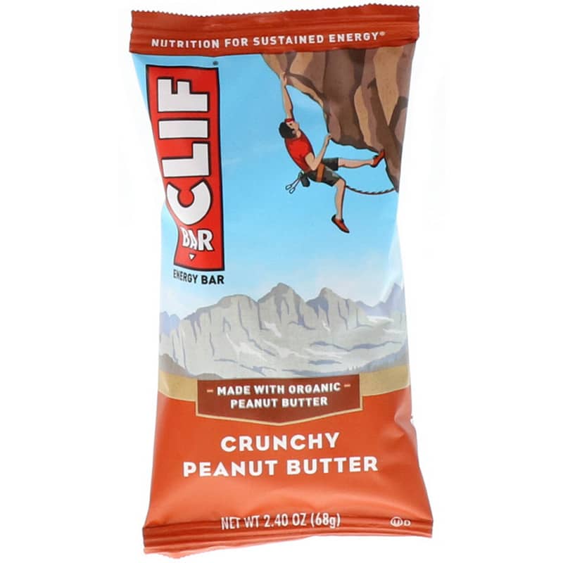 Clif Bar, Energy Bar, Crunchy Peanut Butter, 12 Bars, 2.40 oz (68 g) Each