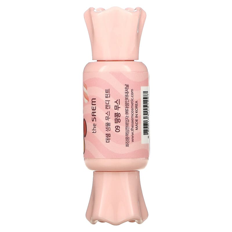 The Saem, Saemmul, Mousse Candy Lip Tint, 09 Peanut, 0.28 oz