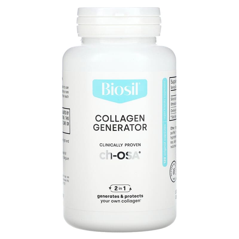 BioSil, Collagen Generator, 120 Original Capsules