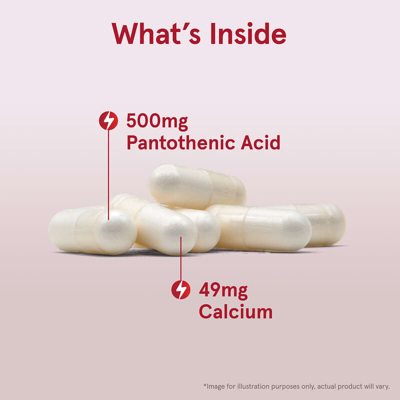 Jarrow Formulas, Pantothenic Acid B5, 500 mg, 100 Veggie Caps