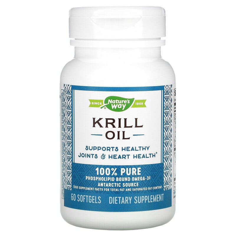 Nature's Way, Krill Oil, 60 Softgels