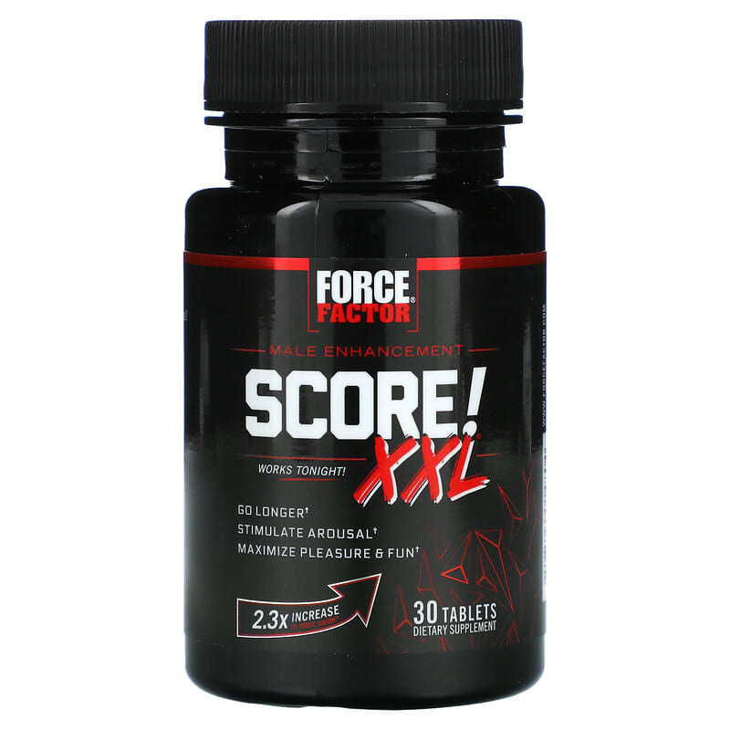 Force Factor, SCORE! XXL, Male Enhancement, 30 Tablets