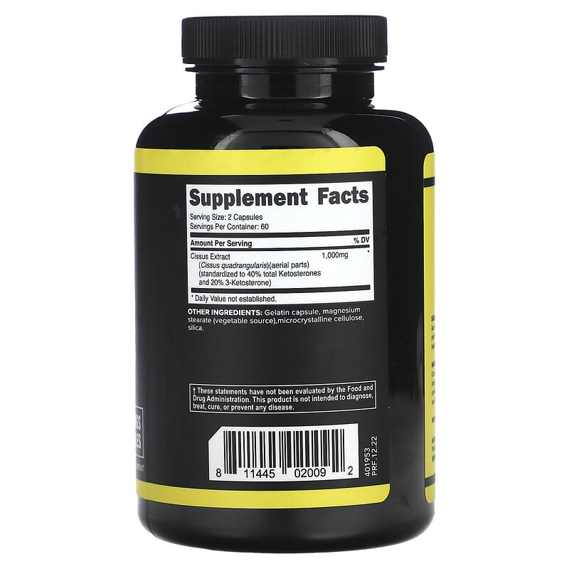 Primaforce, Cissus (Cissus Quadrangularis), 500 mg, 120 Capsules