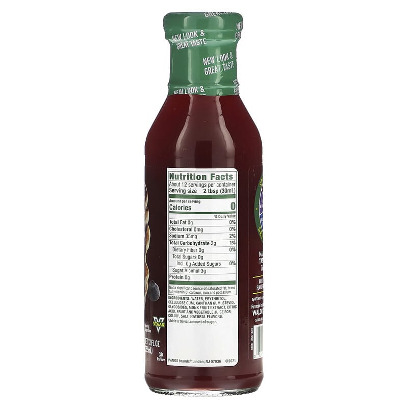 Walden Farms, Blueberry Syrup, 12 fl oz (355 ml)