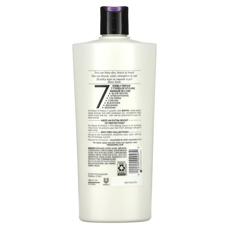 Tresemme, Repair & Protect 7 Conditioner, 22 fl oz (650 ml)