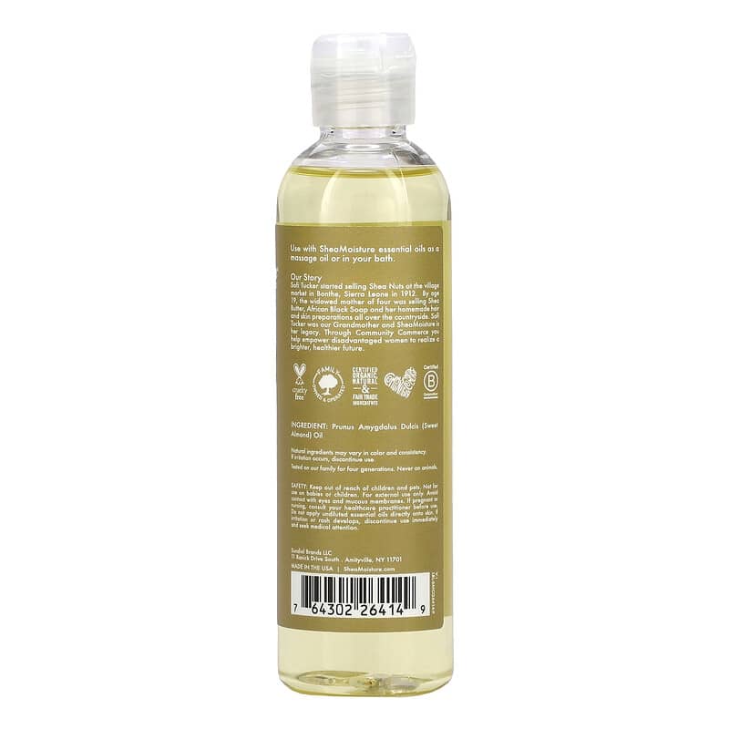 SheaMoisture, Sweet Almond Oil, 4 fl oz (118 ml)