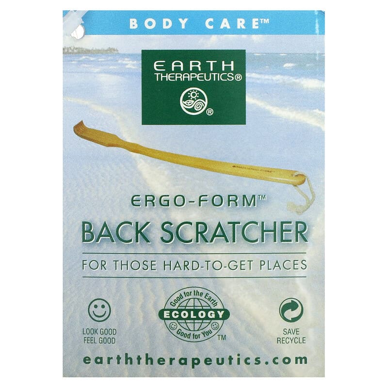 Earth Therapeutics, Ergo-Form Back Scratcher, 1 Scratcher