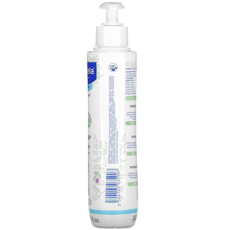 Mustela, Baby, Hydra Baby Body Lotion with Avocado, For Normal Skin, 10.14 fl oz (300 ml)