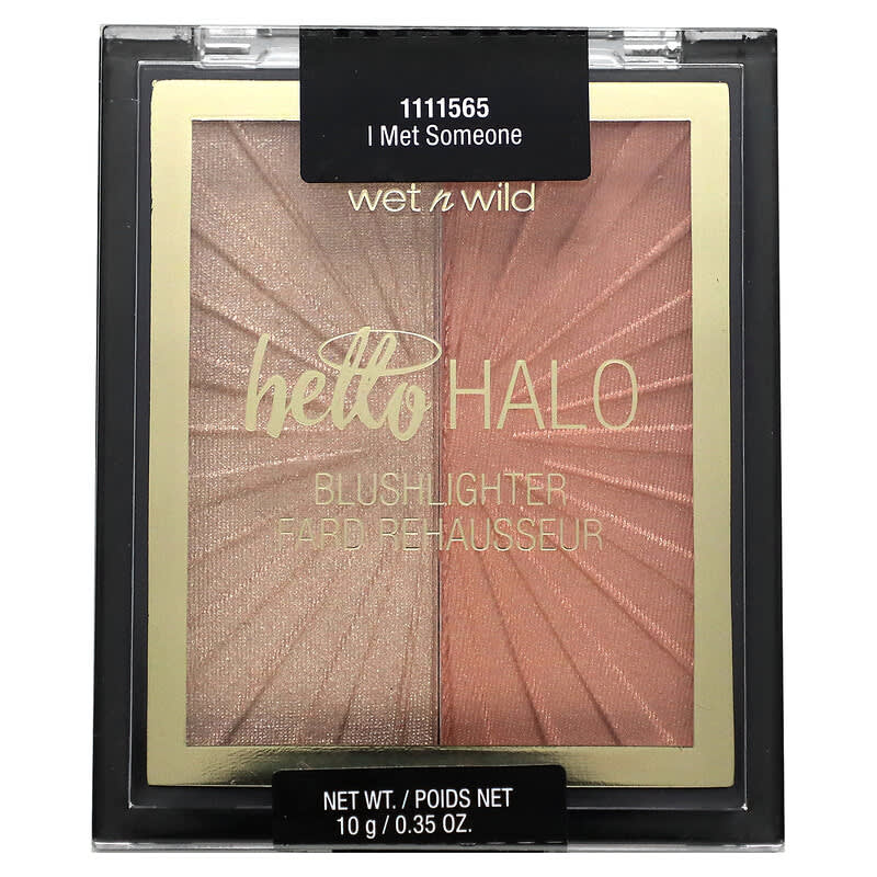 wet n wild, MegaGlo, Hello Halo Blushlighter, I Met Someone, 0.35 oz (10 g)