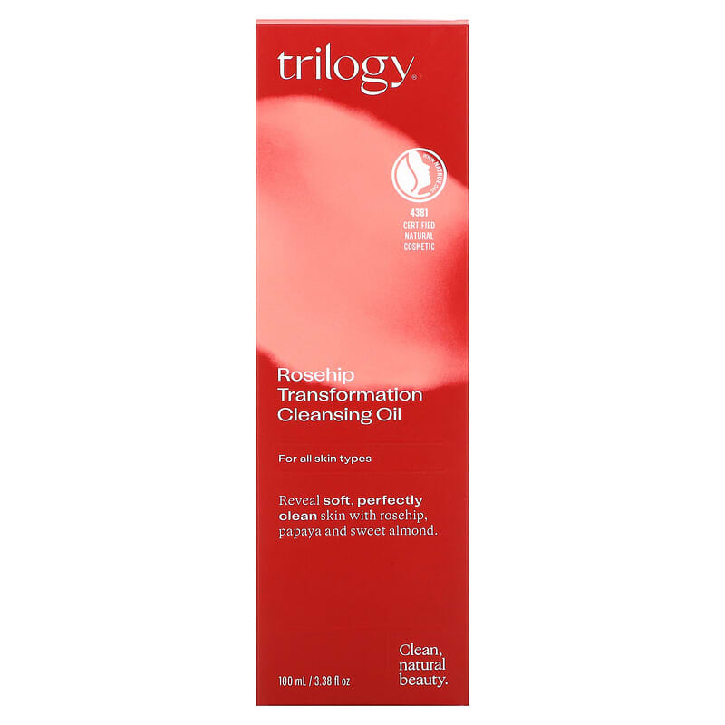 Trilogy, Rosehip Transformation Cleansing Oil, 3.38 fl oz (100 ml)