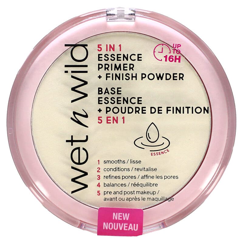 wet n wild, 5 in 1 Essence Primer + Finish Powder, 0.26 oz (7.5 g)