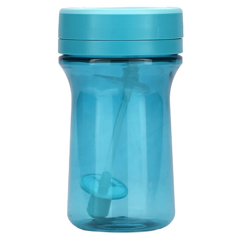 NUK, Everlast Weighted Straw Cup, 12+ Months, Teal, 10 oz (300 ml)