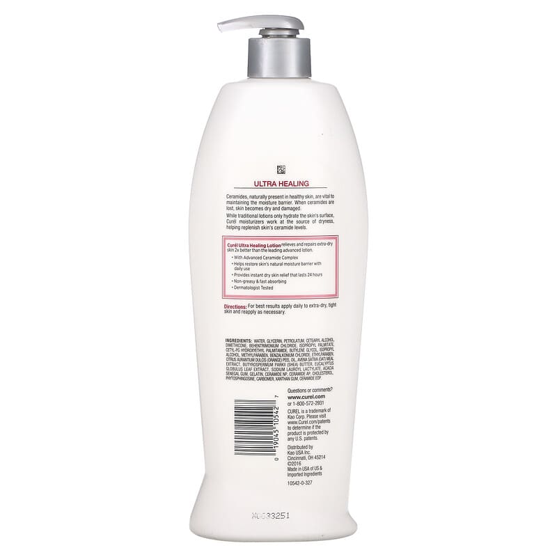 Curel, Ultra Healing, Intensive Lotion for Extra-Dry, Tight Skin, 20 fl oz (591 ml)