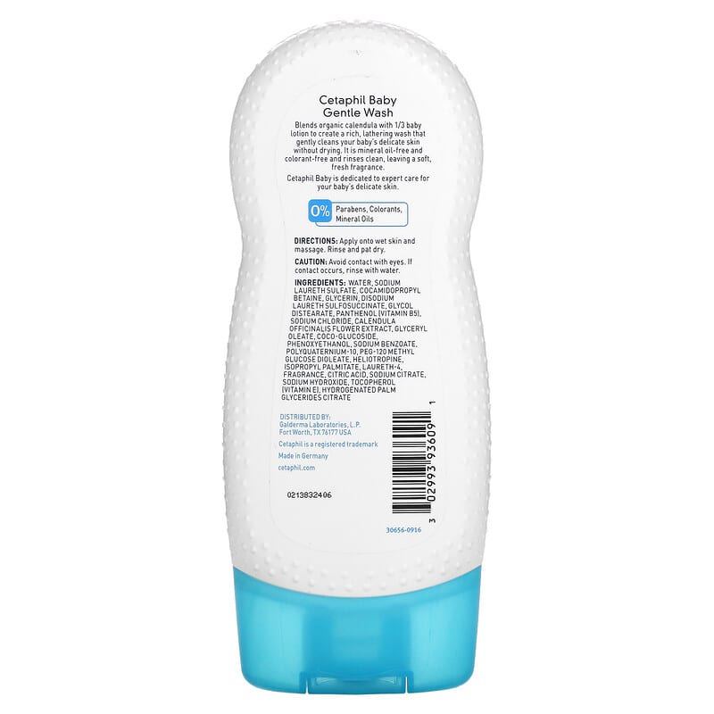 Cetaphil, Baby, Gentle Wash, 7.8 fl oz (230 ml)