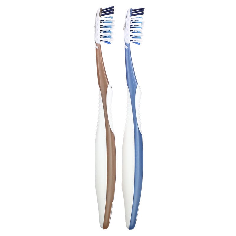 Oral-B, CrossAction All In One Toothbrush, Medium, 2 Pack