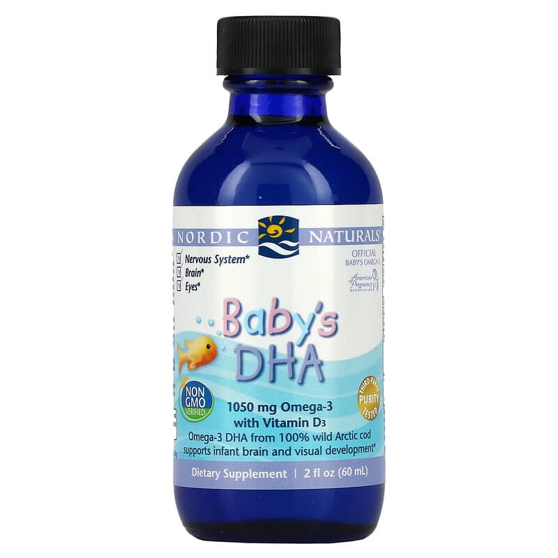 Nordic Naturals, Baby's DHA with Vitamin D3, 2 fl oz (60 ml)