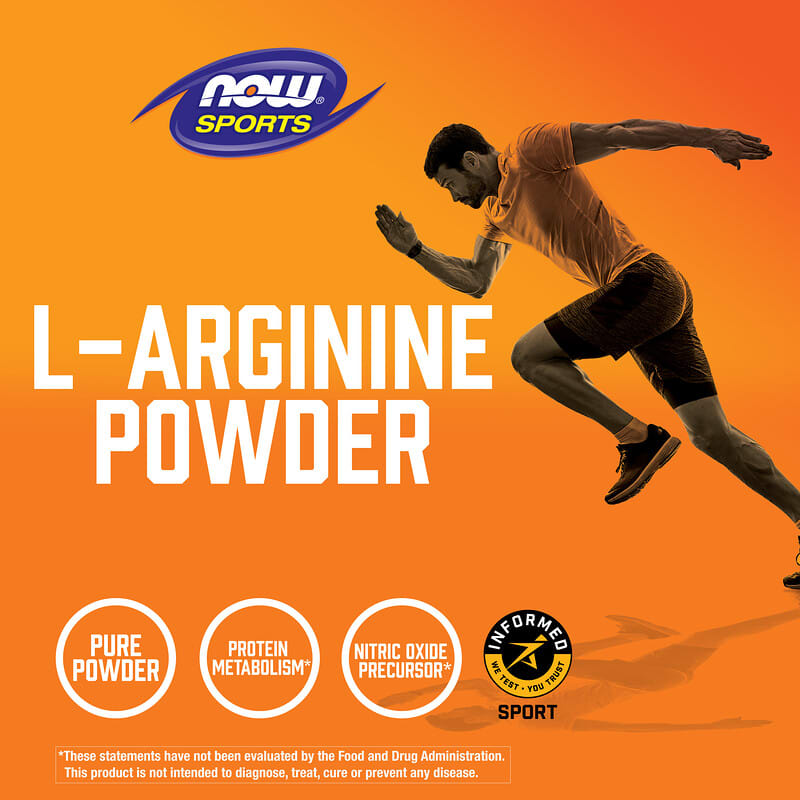 NOW Foods, Sports, L-Arginine Powder, 1 lb (454 g)