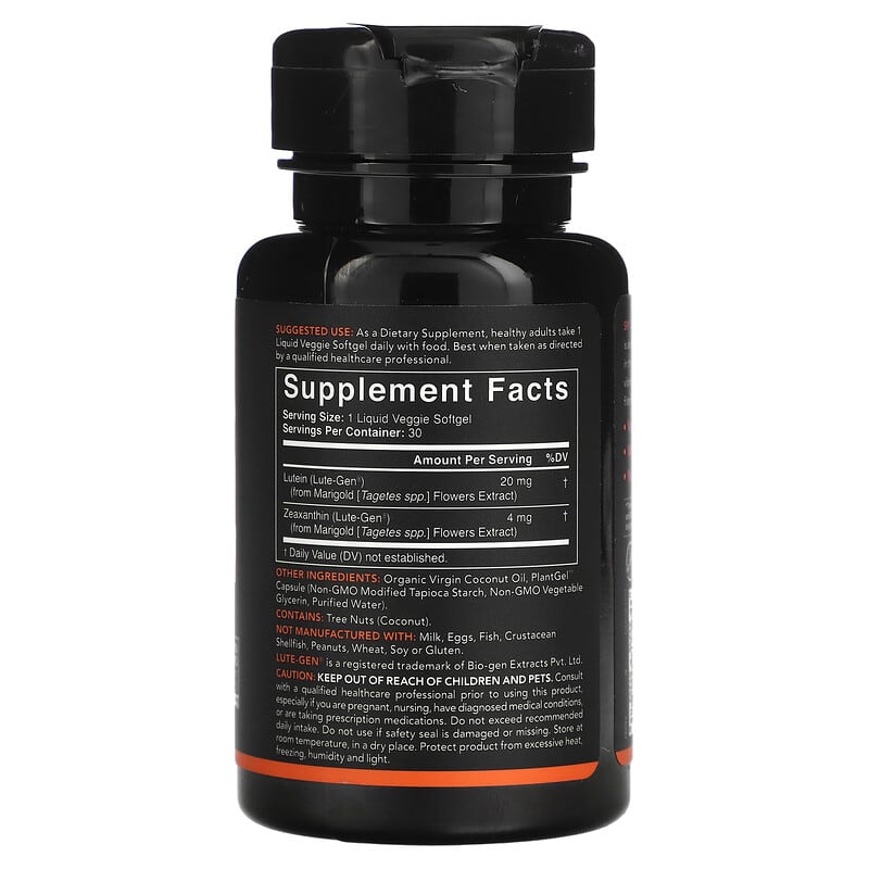 Sports Research, Lutein + Zeaxanthin, 30 Veggie Softgels