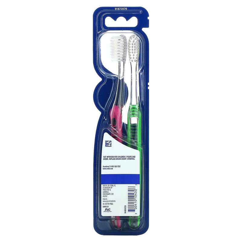 Oral-B, Sensi-Soft, Extra-Soft, 2 Toothbrushes